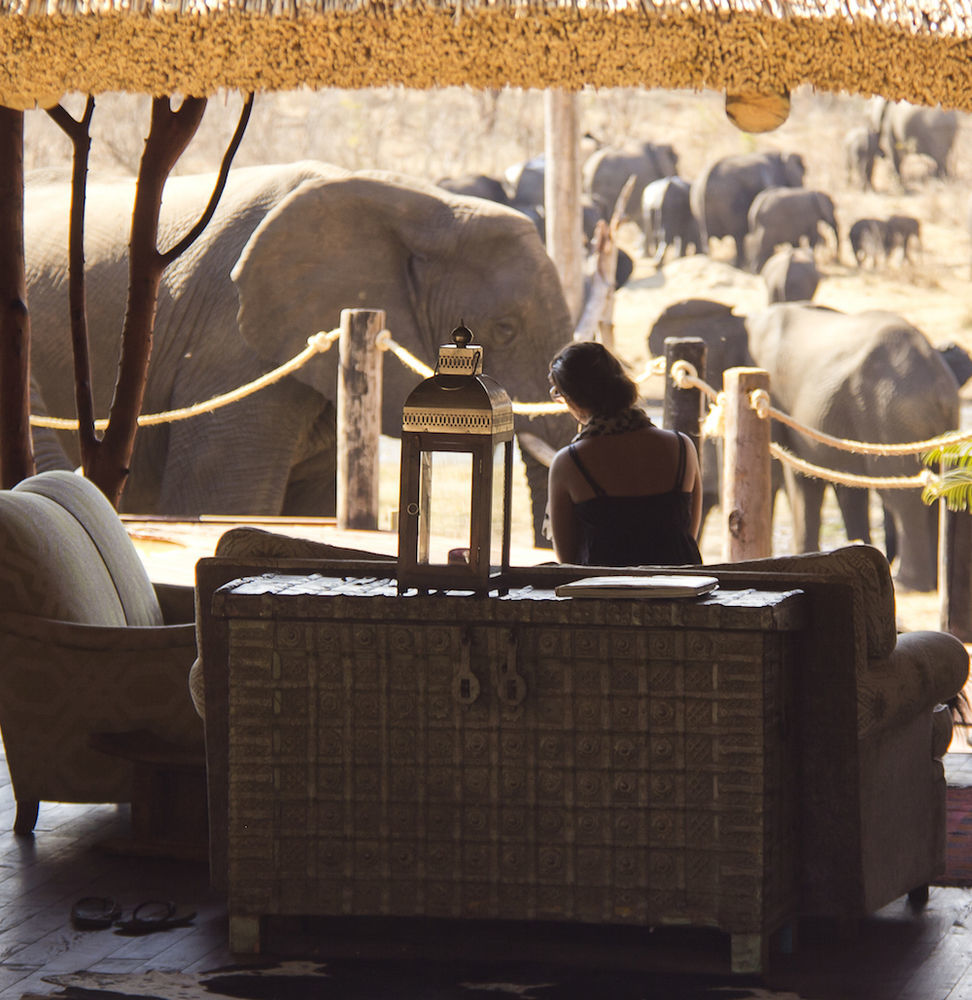 Ivory Lodge Dete Buitenkant foto